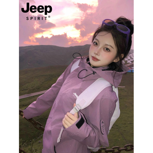 JEEP SPIRIT羽絨服沖鋒衣女2025新款冬季戶外三合一加厚內膽外套 JEEP SPIRIT羽絨服沖鋒衣女2025新款冬季戶外三合一加厚內膽外套
