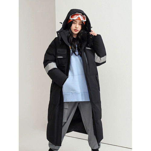 東北哈爾濱旅遊零下40度防寒羽絨服男女超厚長款工裝防水保暖外套 東北哈爾濱旅遊零下40度防寒羽絨服男女超厚長款工裝防水保暖外套