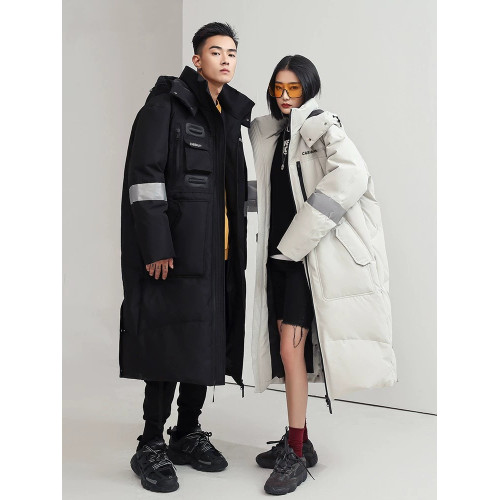 東北哈爾濱旅遊零下40度防寒羽絨服男女超厚長款工裝防水保暖外套 東北哈爾濱旅遊零下40度防寒羽絨服男女超厚長款工裝防水保暖外套