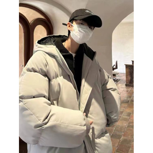 潮牌cityboy國潮寬松羽絨服男連帽加厚純色百搭學生麵包棉服大碼 潮牌cityboy國潮寬松羽絨服男連帽加厚純色百搭學生麵包棉服大碼