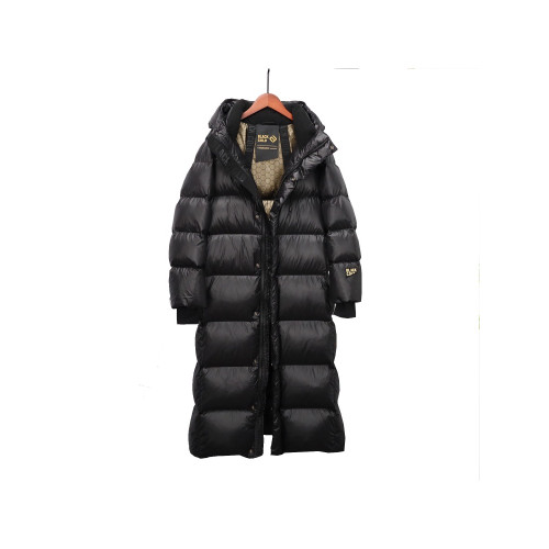 高級黑金鵞絨羽絨服2025冬季過膝長款東北超厚保暖極寒服男女同款 高級黑金鵞絨羽絨服2025冬季過膝長款東北超厚保暖極寒服男女同款