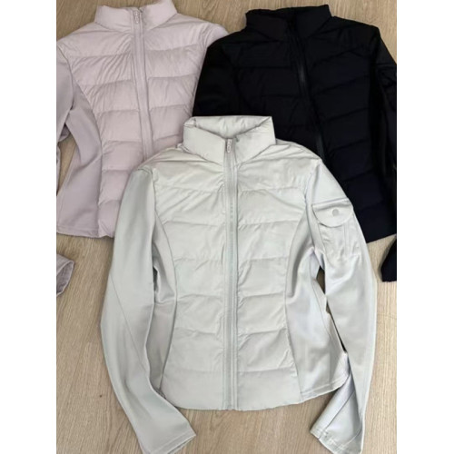 瑜珈羽絨服女2025秋冬新款立領輕薄90白修身保暖外套 瑜珈羽絨服女2025秋冬新款立領輕薄90白修身保暖外套