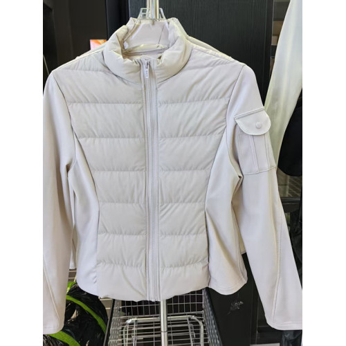瑜珈羽絨服女2025秋冬新款立領輕薄90白修身保暖外套 瑜珈羽絨服女2025秋冬新款立領輕薄90白修身保暖外套