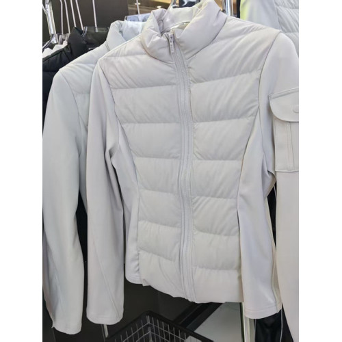 瑜珈羽絨服女2025秋冬新款立領輕薄90白修身保暖外套 瑜珈羽絨服女2025秋冬新款立領輕薄90白修身保暖外套
