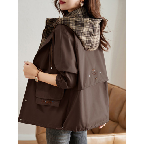 短外套女士裝早春秋季2025年新款爆款小個子媽媽夾克風衣時尚上衣