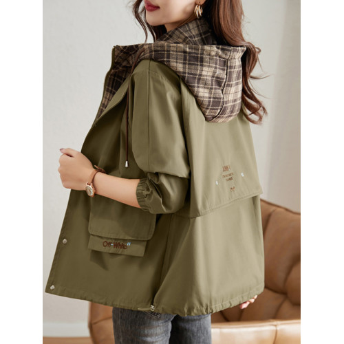 短外套女士裝早春秋季2025年新款爆款小個子媽媽夾克風衣時尚上衣