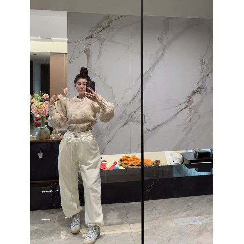 【韓女體騐卡】原單泡菜高品質泡泡袖彩色套頭毛衣