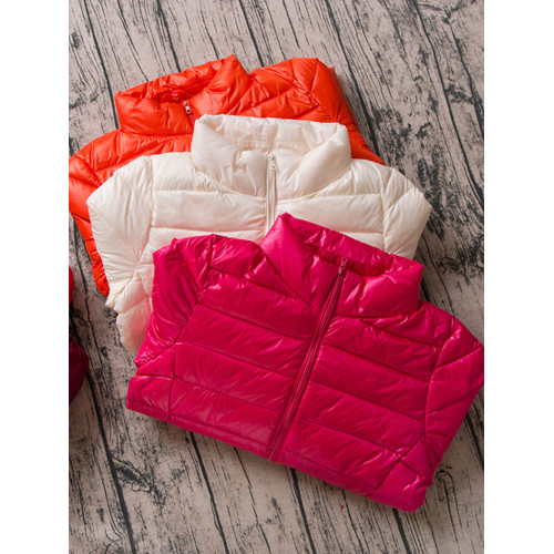 Women's Ultra Light Down Coats 女輕薄短款立領冬裝韓版羽絨服 Women's Ultra Light Down Coats 女輕薄短款立領冬裝韓版羽絨服