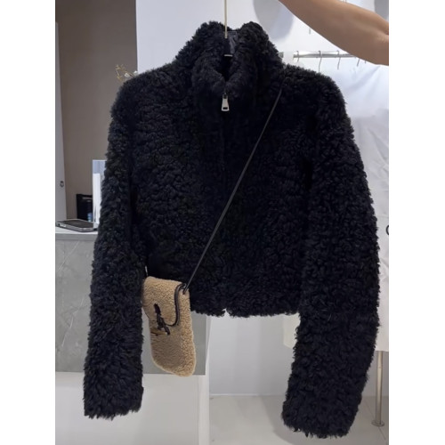 秋冬高級感時髦加厚羊羔毛外套女韓版時尚休閒寬松短款夾克開衫潮 秋冬高級感時髦加厚羊羔毛外套女韓版時尚休閒寬松短款夾克開衫潮