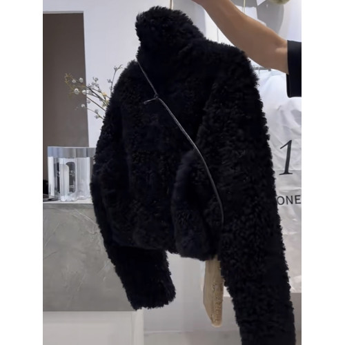 秋冬高級感時髦加厚羊羔毛外套女韓版時尚休閒寬松短款夾克開衫潮 秋冬高級感時髦加厚羊羔毛外套女韓版時尚休閒寬松短款夾克開衫潮