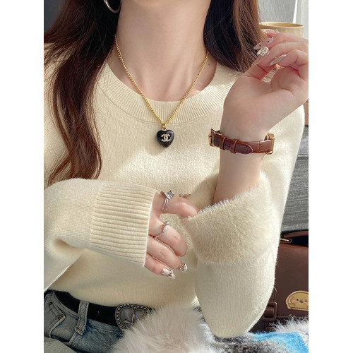 低領加絨毛衣女款2025新款冬季加厚內搭保暖打底衫秋冬針織上衣