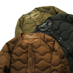 S白山系列90%白鴨絨戶外工裝復古日系休閒冬季男女輕便羽絨服