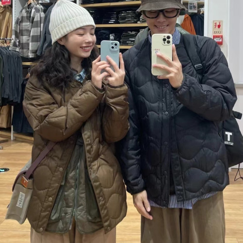 S白山系列90%白鴨絨戶外工裝復古日系休閒冬季男女輕便羽絨服 S白山系列90%白鴨絨戶外工裝復古日系休閒冬季男女輕便羽絨服