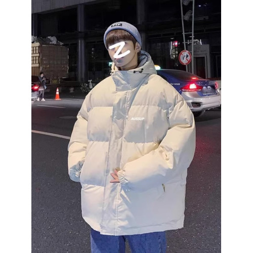 2025年冬季新款連帽羽絨服男士加厚保暖寬松大碼麵包服情侶棉服 2025年冬季新款連帽羽絨服男士加厚保暖寬松大碼麵包服情侶棉服