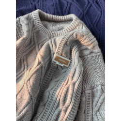 日系vintage毛衣男秋冬寬松慵懶加厚麻花針織衫潮牌復古線衣外套