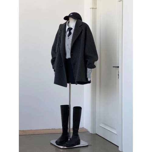 深冬獨特超好看加厚呢子大衣女入冬季2025新款毛呢外套小個子短款