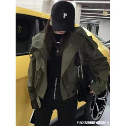 一線大牌清貨小個子短款風衣外套女春秋款夾克上衣超酷炸街沖鋒衣