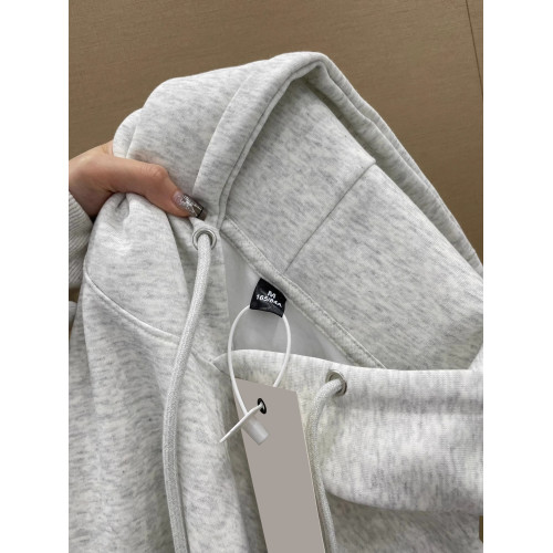 美式復古蝴蝶印花連帽衛衣女春秋冬加絨加厚外套寬松bf慵懶風上衣