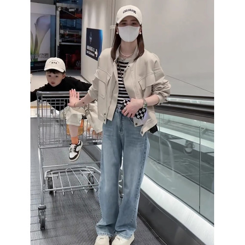 短款pu小皮衣外套女春裝新款2025爆款歐貨時尚流行小個子夾克上衣 短款pu小皮衣外套女春裝新款2025爆款歐貨時尚流行小個子夾克上衣