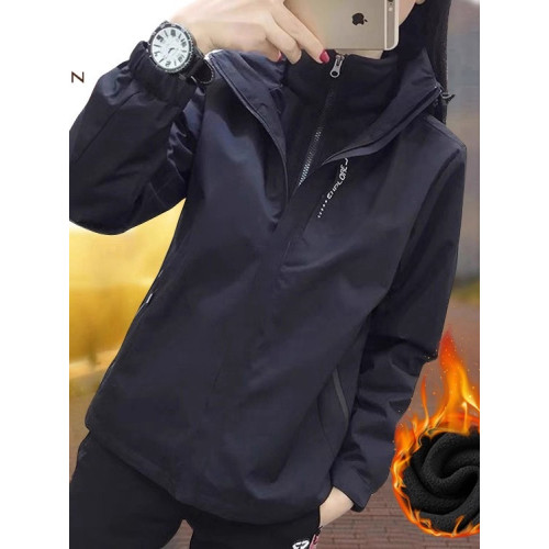 稻草人mexican戶外沖鋒衣女士新款秋冬可拆卸防風外套登山服開衫 稻草人mexican戶外沖鋒衣女士新款秋冬可拆卸防風外套登山服開衫