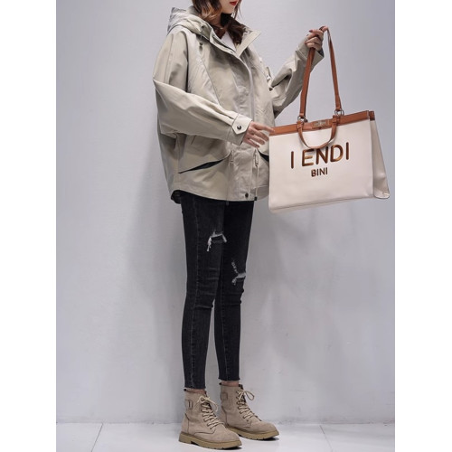 歐貨沖鋒衣女中長款連帽工裝2025年春秋新款寬松百搭氣質寬松外套 歐貨沖鋒衣女中長款連帽工裝2025年春秋新款寬松百搭氣質寬松外套