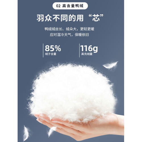 JEEP吉普羽絨服男士冬季2025新款保暖輕薄大碼爸爸短爆款加厚外套 JEEP吉普羽絨服男士冬季2025新款保暖輕薄大碼爸爸短爆款加厚外套