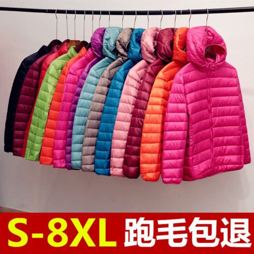 雙面穿加肥加大碼輕薄羽絨服女200斤胖mm中老年媽媽裝輕便兩面穿 雙面穿加肥加大碼輕薄羽絨服女200斤胖mm中老年媽媽裝輕便兩面穿