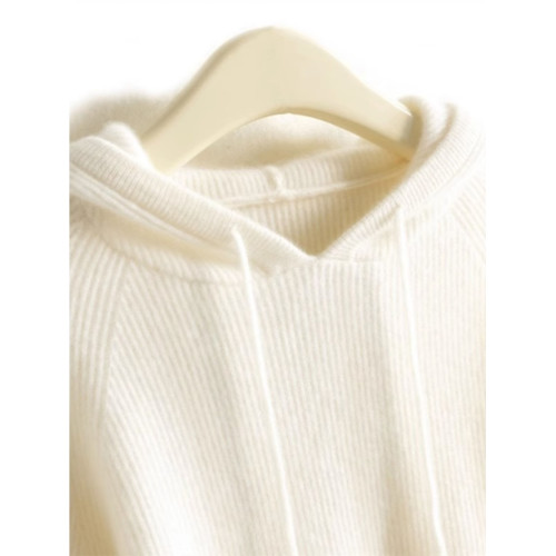 秋季新款羊毛絨衫女連帽毛衣外穿慵懶風寬松針織厚實打底衛衣上衣 秋季新款羊毛絨衫女連帽毛衣外穿慵懶風寬松針織厚實打底衛衣上衣