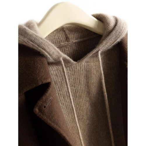 秋季新款羊毛絨衫女連帽毛衣外穿慵懶風寬松針織厚實打底衛衣上衣 秋季新款羊毛絨衫女連帽毛衣外穿慵懶風寬松針織厚實打底衛衣上衣