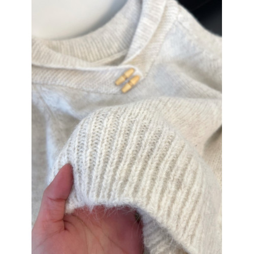 慵懶風牛角釦灰色翻領毛衣女早秋裝大碼胖mm插肩袖正肩顯瘦針織衫 慵懶風牛角釦灰色翻領毛衣女早秋裝大碼胖mm插肩袖正肩顯瘦針織衫