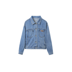 春秋季款復古港味短款牛仔外套女設計感小衆韓版百搭夾克長袖上衣