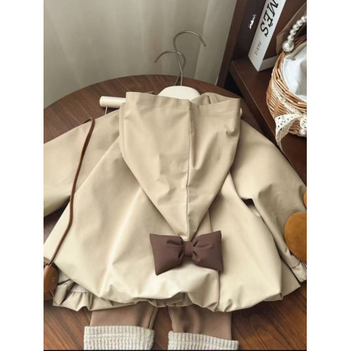 女.童韓版時尚甜美外套2025春秋季新款女寶寶洋氣時尚連帽沖鋒衣6 女.童韓版時尚甜美外套2025春秋季新款女寶寶洋氣時尚連帽沖鋒衣6