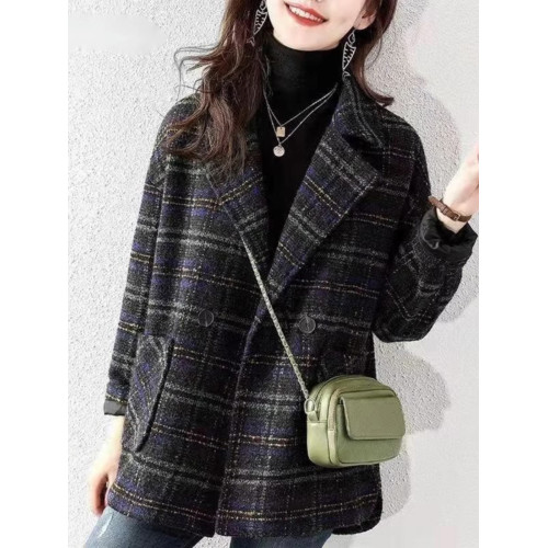 西裝短外套女士裝春秋冬季2025年新款小個子時尚洋氣西服風衣上衣 西裝短外套女士裝春秋冬季2025年新款小個子時尚洋氣西服風衣上衣