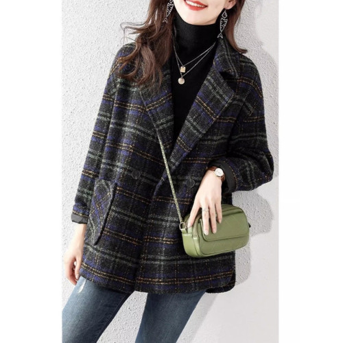 西裝短外套女士裝春秋冬季2025年新款小個子時尚洋氣西服風衣上衣 西裝短外套女士裝春秋冬季2025年新款小個子時尚洋氣西服風衣上衣