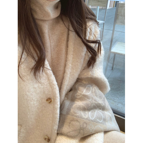 燕麥色高領毛衣女秋冬軟糯內搭高級感歐貨修身針織打底衫秋冬外穿 燕麥色高領毛衣女秋冬軟糯內搭高級感歐貨修身針織打底衫秋冬外穿