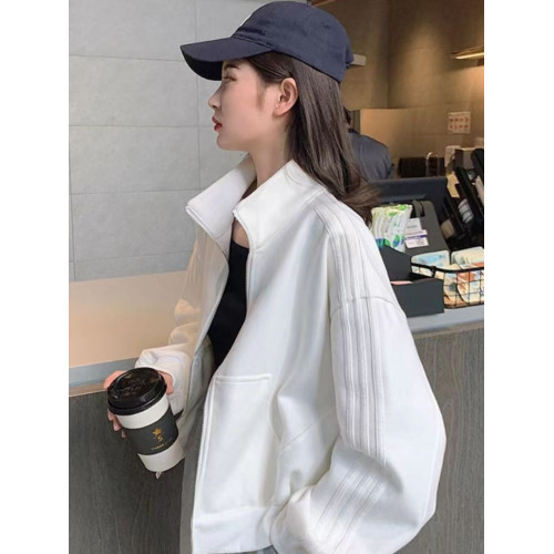 2024年春秋新款棒球服外套女短款休閒運動小個子早秋夾克開衫上衣 2024年春秋新款棒球服外套女短款休閒運動小個子早秋夾克開衫上衣