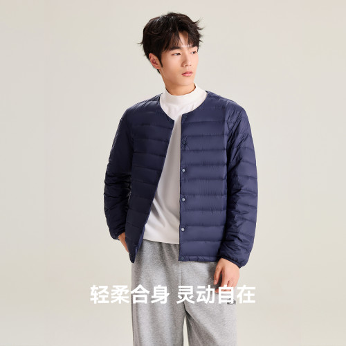 雪中飛活動2026春新款女士韓版羽絨排骨內恤百搭簡約可變圓領V領