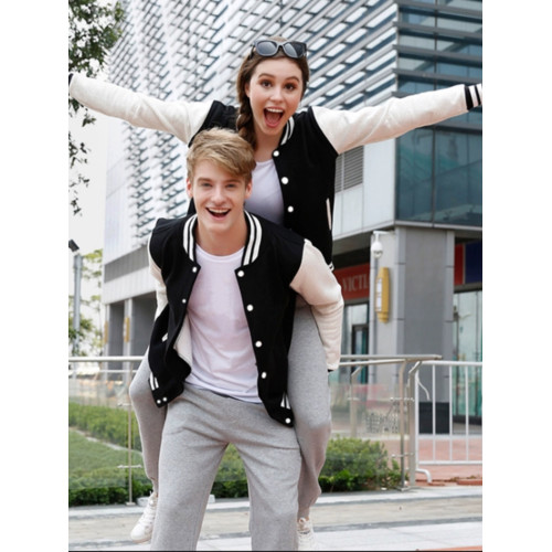 歐陽娜娜同款潮牌短外套冬女棒球服韓版開衫衛衣bf學生情侶裝上衣 歐陽娜娜同款潮牌短外套冬女棒球服韓版開衫衛衣bf學生情侶裝上衣