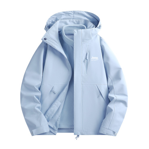 JEEP沖鋒衣女2025新款春秋季戶外三合一可拆卸進藏防風冬天外套男 JEEP沖鋒衣女2025新款春秋季戶外三合一可拆卸進藏防風冬天外套男