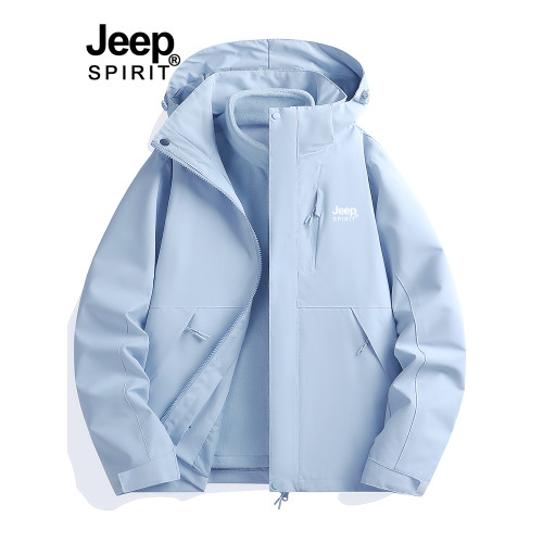 JEEP沖鋒衣女2025新款春秋季戶外三合一可拆卸進藏防風冬天外套男 JEEP沖鋒衣女2025新款春秋季戶外三合一可拆卸進藏防風冬天外套男