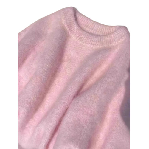 粉色奶fufu毛衣女秋冬季2025新款慵懶風高級感加厚內搭針織衫上衣 粉色奶fufu毛衣女秋冬季2025新款慵懶風高級感加厚內搭針織衫上衣