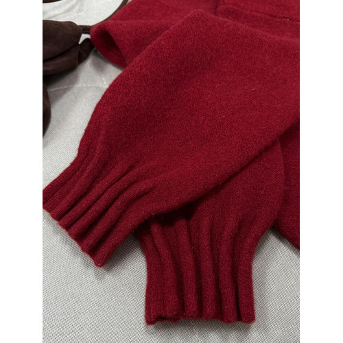 2025新款紅色毛衣女秋冬季內搭慵懶高級感寬松上衣獨特漂亮針織衫 2025新款紅色毛衣女秋冬季內搭慵懶高級感寬松上衣獨特漂亮針織衫