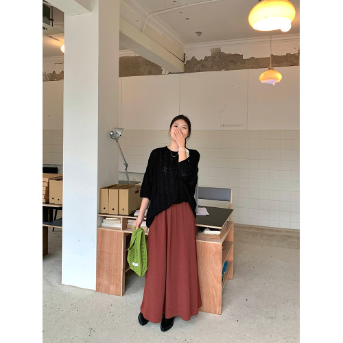 林大笑粉色寬松慵懶風套頭大碼胖MM微胖2025新款長袖針織衫毛衣女 林大笑粉色寬松慵懶風套頭大碼胖MM微胖2025新款長袖針織衫毛衣女