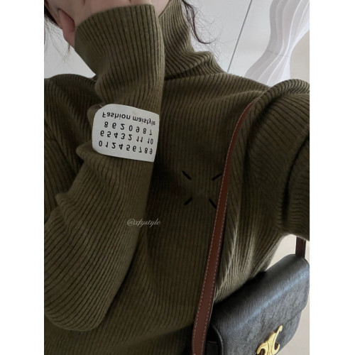 高級感堆堆領羊毛針織高領打底衫女秋冬小衆設計今年流行漂亮毛衣 高級感堆堆領羊毛針織高領打底衫女秋冬小衆設計今年流行漂亮毛衣