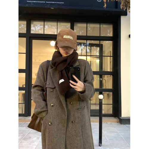 深冬獨特超好看呢子大衣女入冬季2025新款毛呢外套小個子加厚韓系 深冬獨特超好看呢子大衣女入冬季2025新款毛呢外套小個子加厚韓系