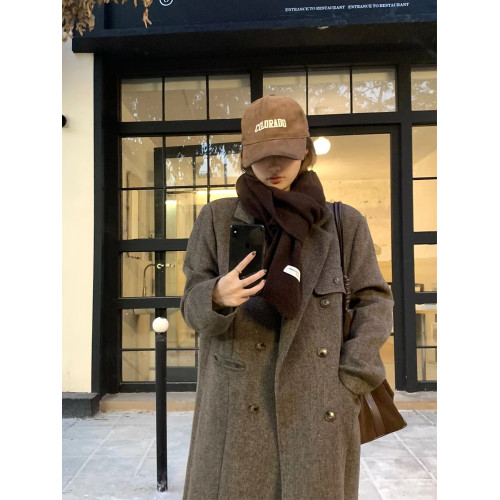 深冬獨特超好看呢子大衣女入冬季2025新款毛呢外套小個子加厚韓系 深冬獨特超好看呢子大衣女入冬季2025新款毛呢外套小個子加厚韓系