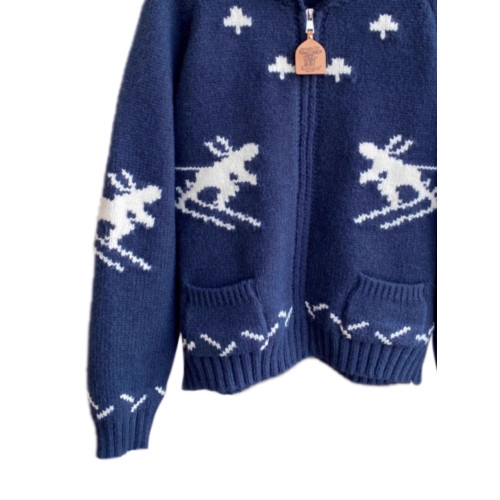 復古重工提花連帽拉鍊針織開衫秋冬新款學生慵懶風減齡毛衣外套女 復古重工提花連帽拉鍊針織開衫秋冬新款學生慵懶風減齡毛衣外套女