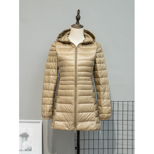 冬季輕薄羽絨服女加肥加大碼胖mm200斤中長款媽媽裝超輕便超薄款 冬季輕薄羽絨服女加肥加大碼胖mm200斤中長款媽媽裝超輕便超薄款