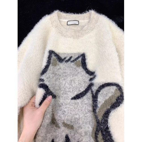 水貂絨套頭毛衣女秋冬冬季加厚寬松慵懶風小個子外穿高級感超好看 水貂絨套頭毛衣女秋冬冬季加厚寬松慵懶風小個子外穿高級感超好看