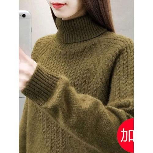 高領毛衣女新款韓版外穿百搭春秋套頭純色顯瘦長袖休閒針織打底衫